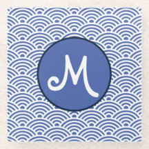 Japans Nami Wave Patroon en Monogram