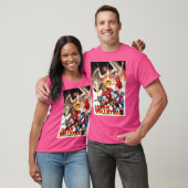 Japans nationaal volleybalteam X Capcom Collaborat T-shirt (Unisex)