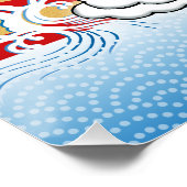 Japans Nieuwjaar 2024 Dragon Perfect Poster (Hoek)