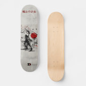 Japans Ninja Girl Dd Brand Skateboard (Voorkant)