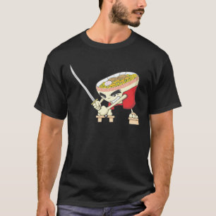 Japans noordpoolstrijder met Samurai-zwaard T-shirt