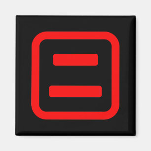 Japans nummer twee 二 【 Ni 】 Kanji Magneet