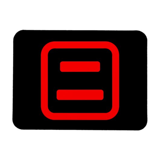 Japans nummer twee 二 【 Ni 】 Kanji Magneet (Horizontaal)