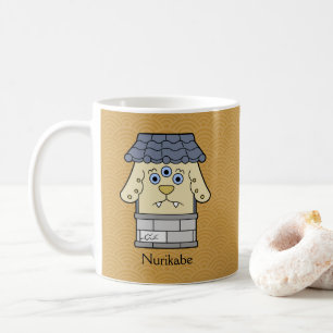 Japans Nurikabe Wandmonster: Cartoon Yokai Koffiemok