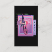 Japans offline dampvormig esthetisch hart visitekaartje (Voorkant)