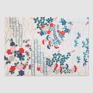 Japans ontwerp van Floral Tissuepapier