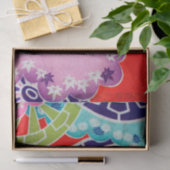 Japans ontwerp van Floral Tissuepapier (Geschenk)