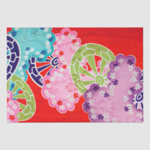 Japans ontwerp van Floral Tissuepapier