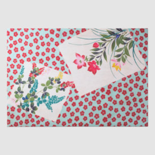 Japans ontwerp van Floral Tissuepapier