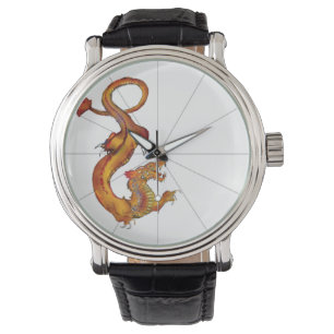 Japans ontwerp voor waterverflakkering horloge