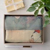 Japans Oosters Fan Water Kleur Tissuepapier (Geschenk)