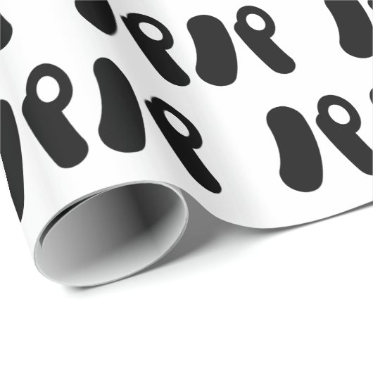 Japans Papa パパ | Nihongo-taal Cadeaupapier (Rol Hoek)