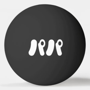 Japans Papa パパ Nihongo-taal Pingpongballen