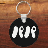 Japans Papa パパ | Nihongo-taal Sleutelhanger (Achterkant)