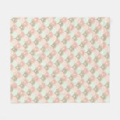 Japans patroon fleece deken (Voorkant (Horizontaal))