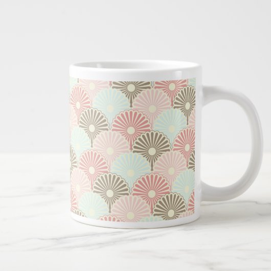 Japans  patroon jumbo mok (Rechts)