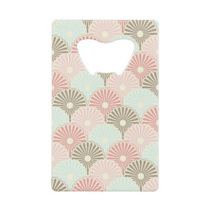 Japans patroon kredietkaart flessenopener