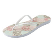 Japans patroon teenslippers (Schuin)