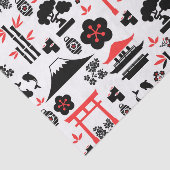 Japans patroon tissuepapier (Detail)
