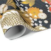 japans patroonpapier cadeaupapier (Rol Hoek)