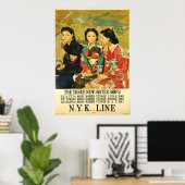 Japans Poster voor cruiseschepen (Thuiskantoor)