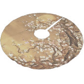 Japans pruim bloeit in maanlicht kerstboom rok (Gekanteld)