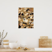 Japans Puppy Poster (Keuken)