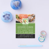 Japans restaurant, Sushi Adverteren Flyer (Enkel)
