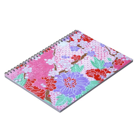 Japans Sakura Pattern Notitieboek (Linkerzijde)
