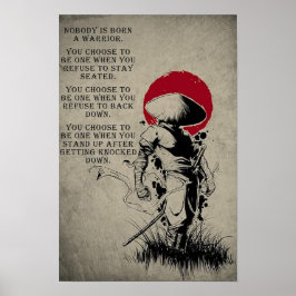 Japans Samurai Art Print Poster
