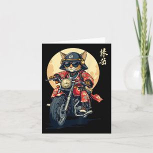 Japans Samurai Cat Warrior Cat Tattoo Kawaii Nin Kaart