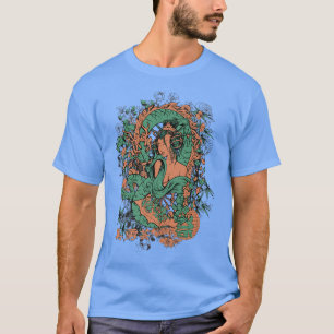 Japans Samurai en personages I Japans meisje I T-shirt