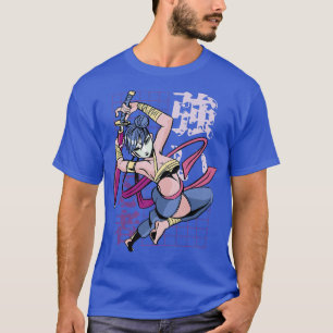 Japans Samurai Girl en  Sakura (2) T-shirt