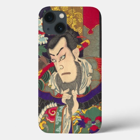 Japans Samurai Kabuki Chikanobu Case-Mate iPhone Case (Achterkant)