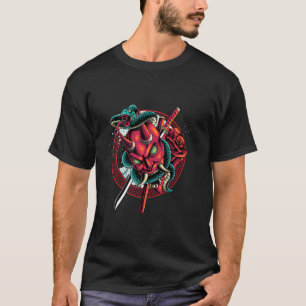 Japans Samurai Katana Warrior Swords Ninja Sinob T-shirt