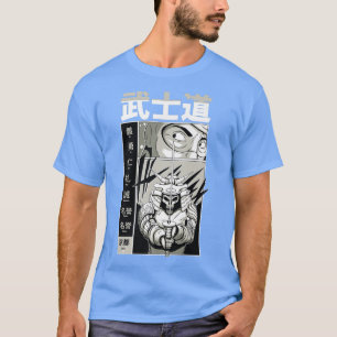 Japans Samurai met Kanji Cool Japan Warrior Ka T-shirt