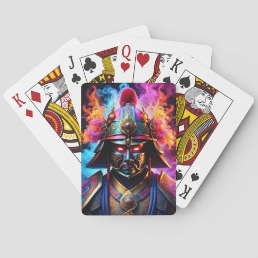 Japans Samurai Pokerkaarten (Achterkant)