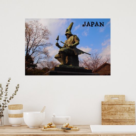 Japans Samurai Poster (Keuken)