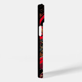 Japans Samurai, Tiger Samurai, katana Case-Mate iPhone Case (Achterkant / Rechts)