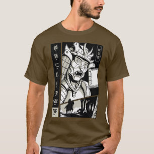 Japans Samurai Warrior Bushido Code zwaardmannen T-shirt