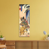  Japans Samurai Warrior Canvas Afdruk (Insitu (Woonkamer))