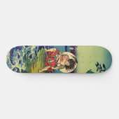 Japans Samurai Warrior Hero Skateboard (Horizontaal)
