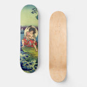 Japans Samurai Warrior Hero Skateboard (Voorkant)