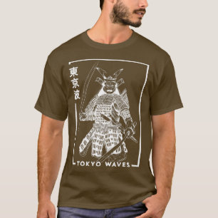 Japans Samurai Warrior - Minimalistisch Japan T-shirt