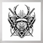 Japans Samurai Warrior Poster (Voorkant)