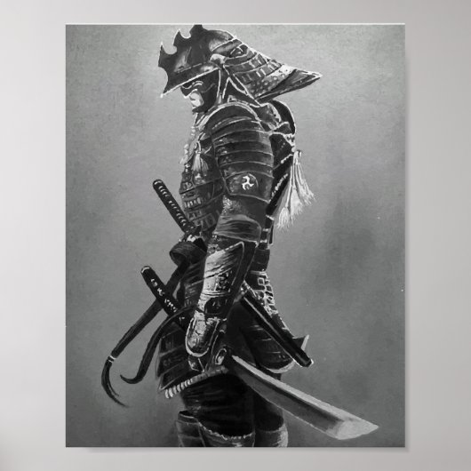 Japans Samurai Warrior Poster (Voorkant)