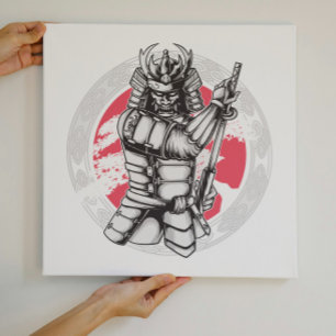 Japans Samurai Warrior Poster