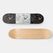 Japans schaatsenbord skateboard (Horizontaal)