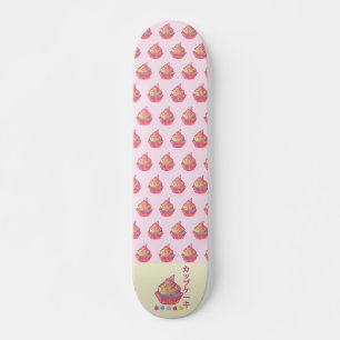 Japans schattig koekjespatroon skateboard