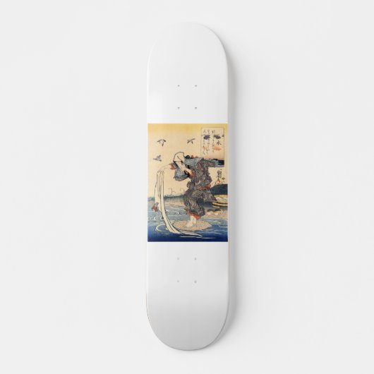 Japans schilderen c. jaren '1800 skateboard (Voorkant)